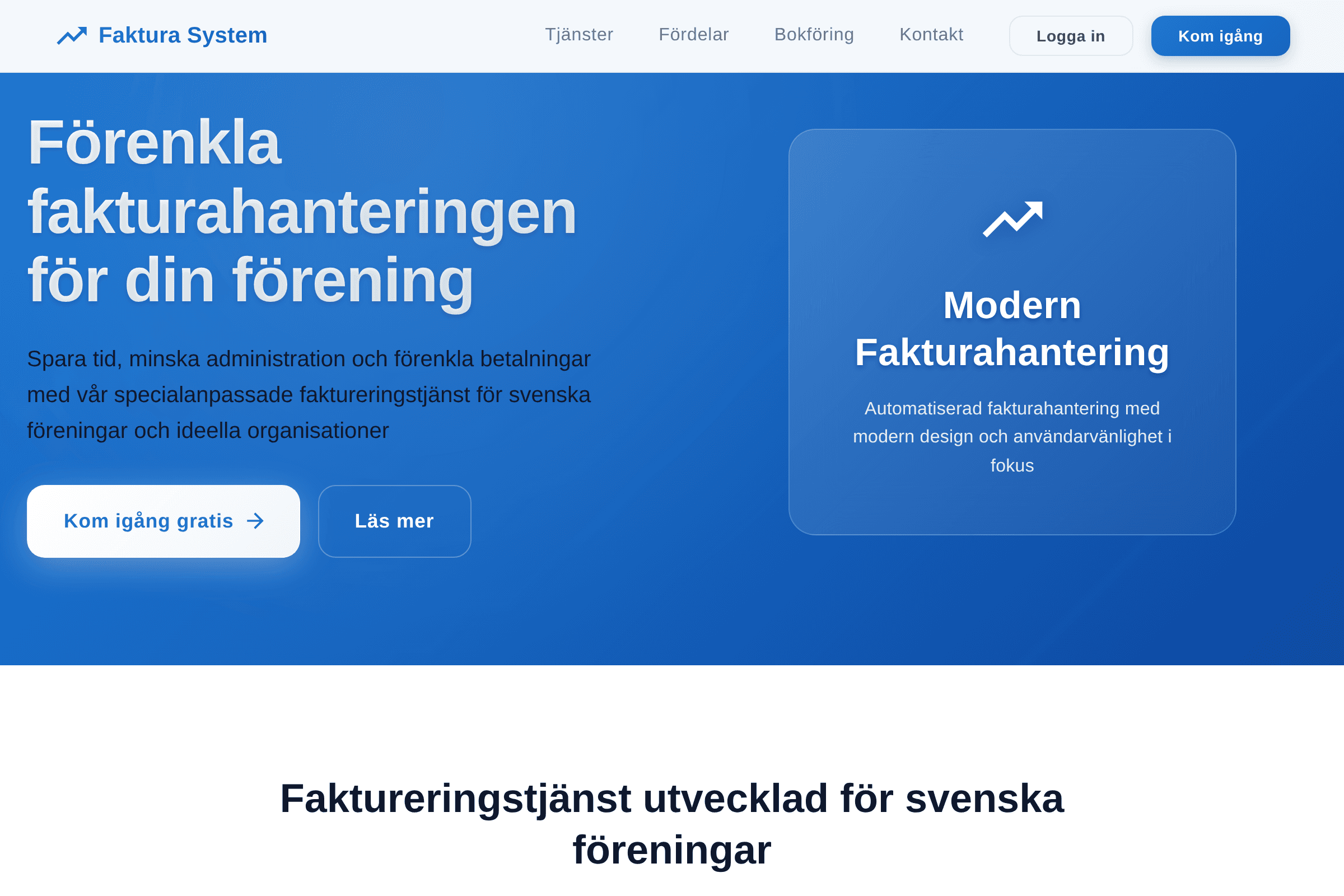Medlemsfaktura - Modern Fakturahantering för Föreningar